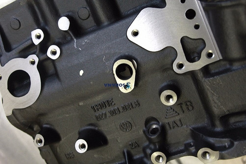 Imagem 6 de 7 de Bloco Do Motor Ap Gol Saveiro 1.6 1.8 Udh Original Vw(a)