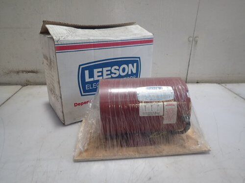 New Leeson C6t34nk14a Electric Motor, 3hp, 3450rpm, 230v Mmk