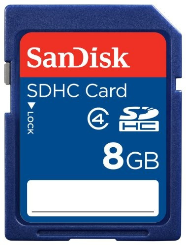 Tarjeta Sdhc De 8gb Sandisk Clase 4 Memoria Flash Digital Se