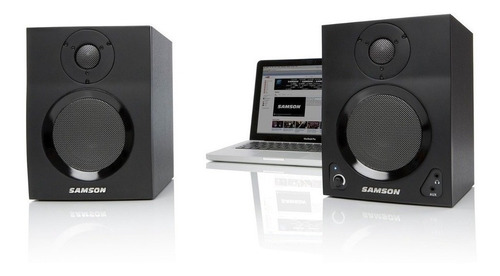 Monitores Samson Mbt4 De Estudio Activo 40w Bluetooth Cuo