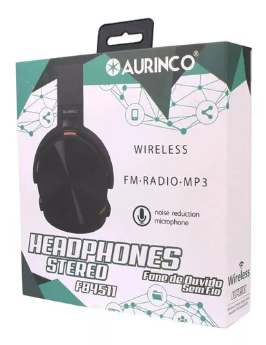 Audífonos inalámbricos Aurinco FB4511 blanco