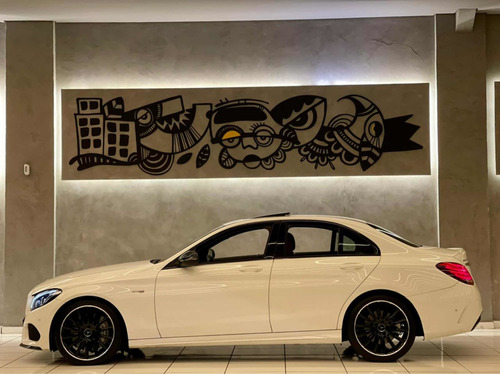 Imagem 2 de 15 de Mercedes C43 Amg 3.0 V6 4matic 9g 2017 47.000km Com Teto