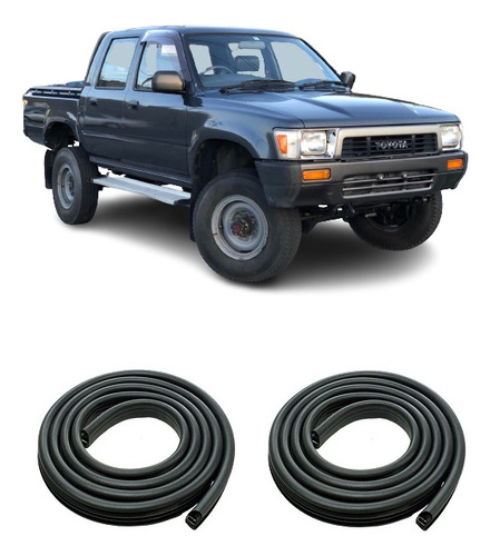 Toyota Hilux D/c 1989/2004 Burletes Puertas Delanteras