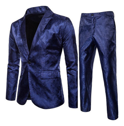 Traje De Regalo Para Hombre, Chaqueta De Negocios De 2 Pieza