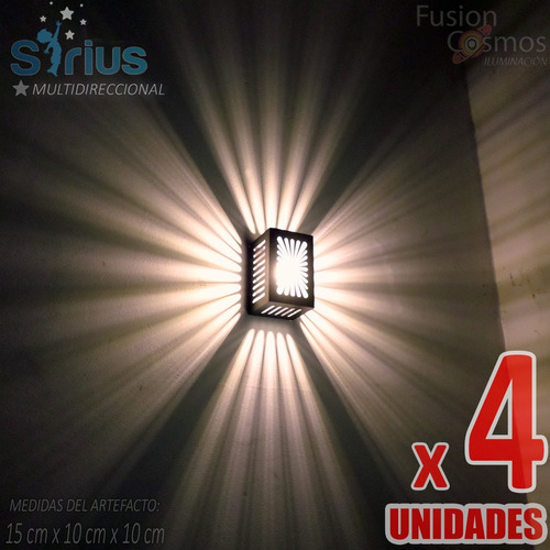 Proyecta Luces Bar Boliche Fiesta Spot Apto Led Pack X4u