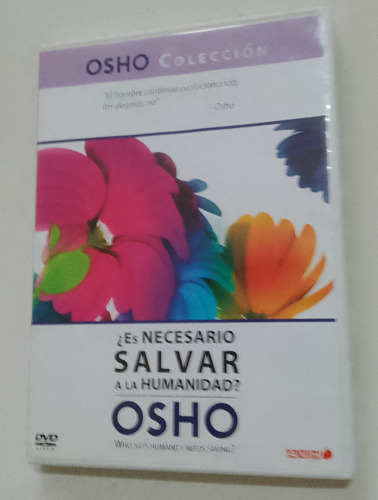 Dvd Original Osho #1 ¿es Necesario Salvar A La Humanidad?