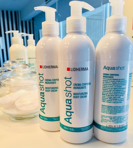 Crema Hidratante Corporal Aquashot - Lidherma