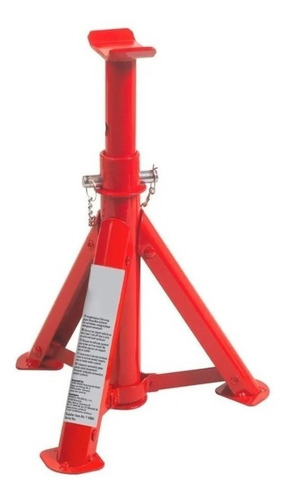 Imagen 2 de 6 de Caballete Tripode X2 Auto Reforzado Plegable 2tn Telescopico