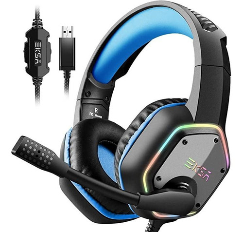 Eksa Auriculares Para Juegos Con Sonido Envolvente 7.1, Aur.