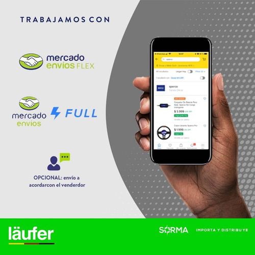 Imagen 8 de 10 de Cubre Volante Para Auto Laüfer Cuero Importado