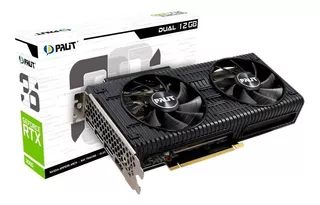 Placa De Vídeo Palit Nvidia Geforce Rtx 3060 Dual 12 Gb