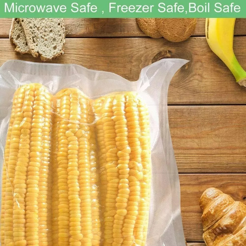 * Kit 6 Rollos Bolsas Alimentos Sellado Al Vacío 4 Tipos