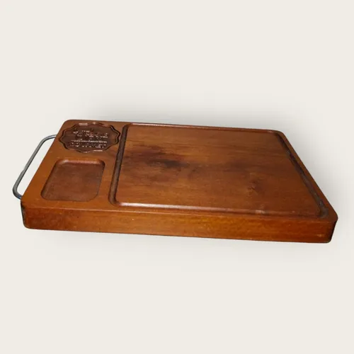 Tábua Para Churrasco Com Alça De Inox