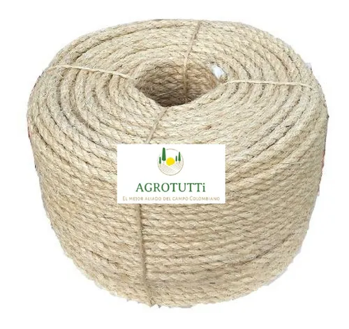 50 Metros Soga Cabuya Fique 19 Mm 3/4 Ideal Para Columpios