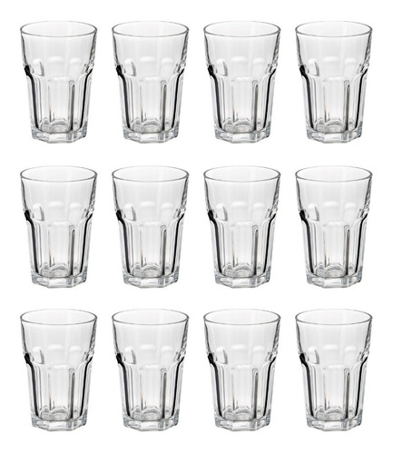 Vaso Vidrio Rigolleau Oslo 520ml X 12