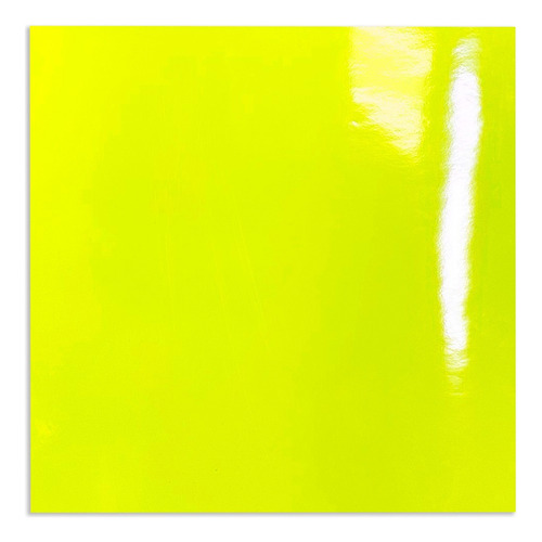 Vinil Adhesivo Fluorescente Signcal Hoja De 12x12puLG Color Amarillo