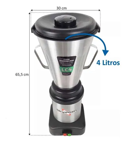 Licuadora skymsen 4 litros sale