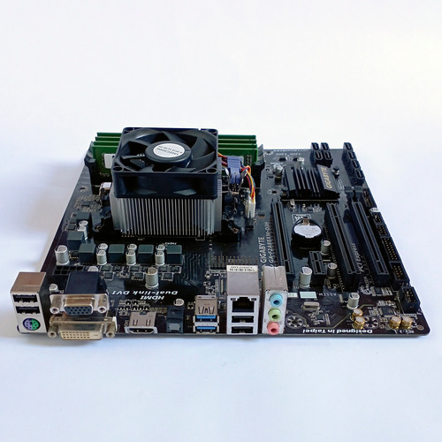 Placa Mãe Gigabyte Ga-f2a88xm-d3h Cpu Amd A4-7300 8gb 500gb Preto (Usado)
