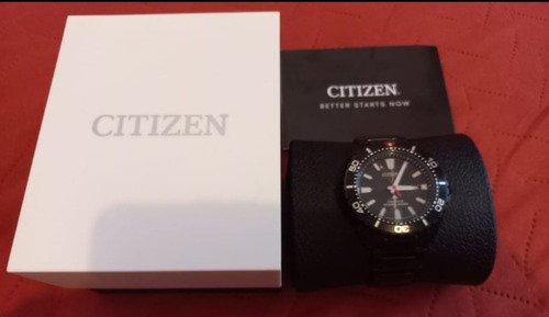 Citizen Promaster Diver Black Dial Bn-0195-54e Negro Negro (Usado)