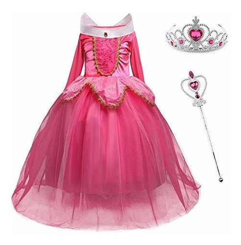 Disfraces Niñas - Myzls Girls Princess Costume Sleeping Beau