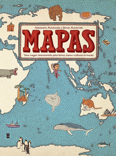 Imagem 1 de 1 de Livro: Mapas - Uma Viagem Deslumbrante Pelas Terras, Mares 