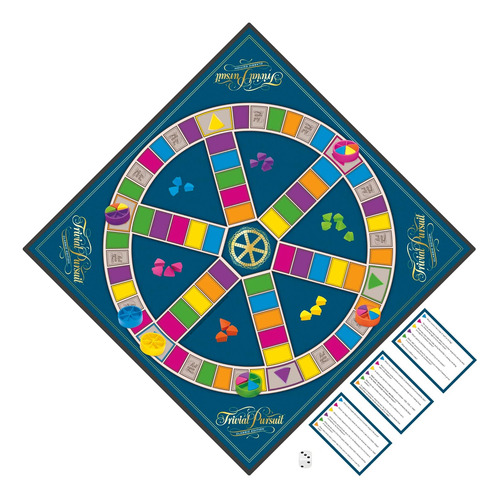 Jogo Trivial Pursuit Da Hasbro Gaming Edicao Classica