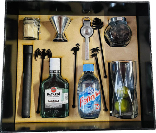 Kit Utensilios Bar Para Preparar Mojitos