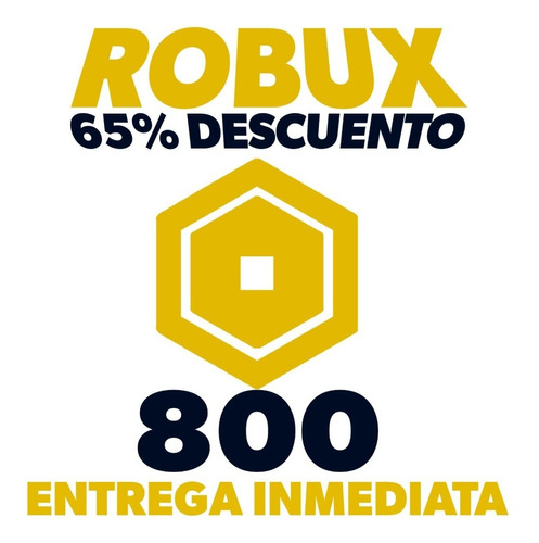 800 Robux Mejor Precio Oferta 19 800 En Mercado Libre - como hacer que roblox te debuelban tus robux