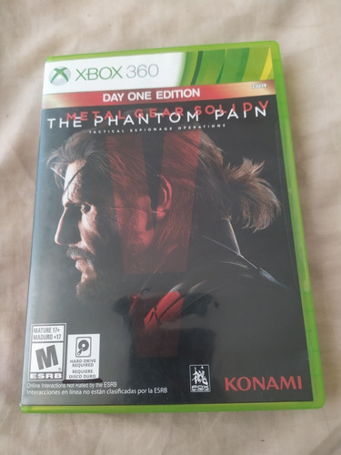 Metal Gear Phantom Pain X Box 360