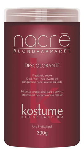 Polvo Decolorante Kostume Nacre Blond Apparel 300 G