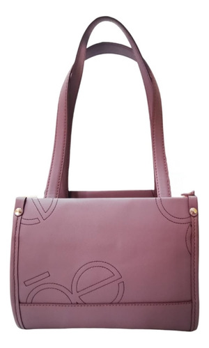 Bolso Cloe Tote Pequeño Diseño De Monogramas Cocidos