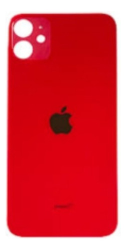 Tapa Trasera Compatible Con iPhone 11 Color Roja 