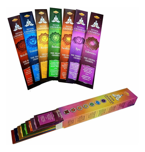 Incienso 7 Chakras Marca Sac / Premierhouz