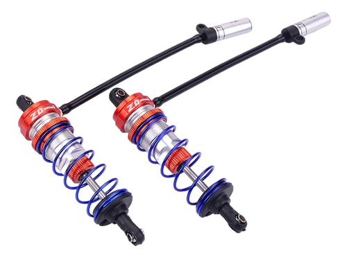 Rc Car Upgrade 92mm Front Shock Absorber For 1/10 Scale Rojo