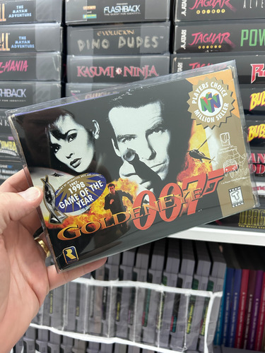 007 Golden Eye N64 Nintendo 64 Jogo 100% Original Completo (Usado)