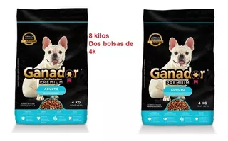 Alimento Ganador Premium Perro Adulto Raza Pequeña 4k X 2