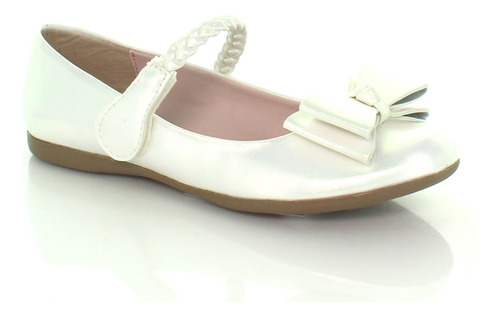 Flats Tropicana Con Velcro Y Moño Para Niña 22027 A (18.0 - 