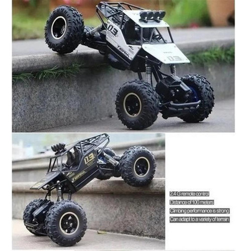 Carrinho De Controle Remoto Rock Crawler 4x4 Off Road