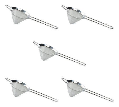 Colador Fino De Acero Inoxidable De Malla Cónica Para Cóctel