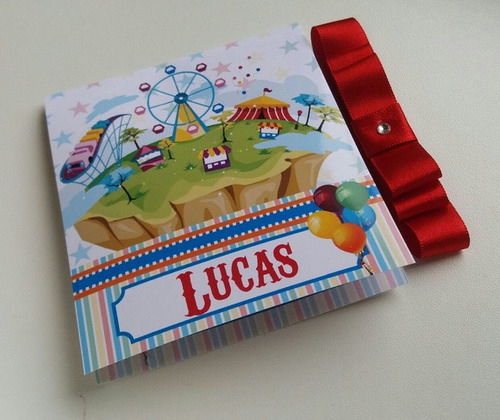 Imagem 3 de 4 de Convite Parque De Diversões 01 - Lc - Voilà (30)