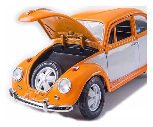 Vocho Volkswagen Beetle 1967 1:18 Greenlight