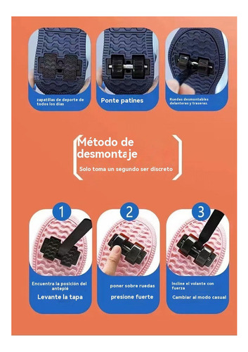 Tenis Patin Patines Led Con 4 Ruedas /zapatos Deportivos