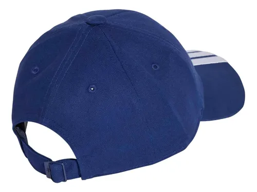 Boné adidas Béisbol Três Listras Unisex Azul Jp0384 Azul G Liso