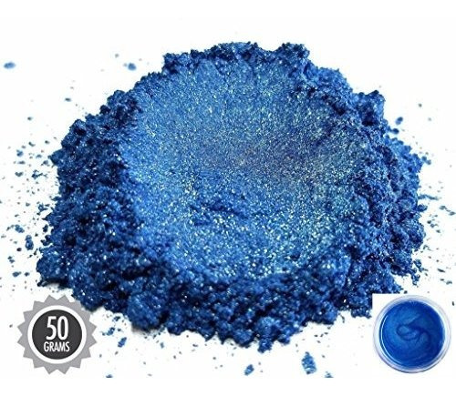 50grocean Blue Mica Powder Pigmentos Resina Pintura Epoxy Ja