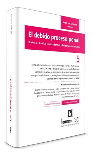 El Debido Proceso Penal  Vol. 5 Ledesma