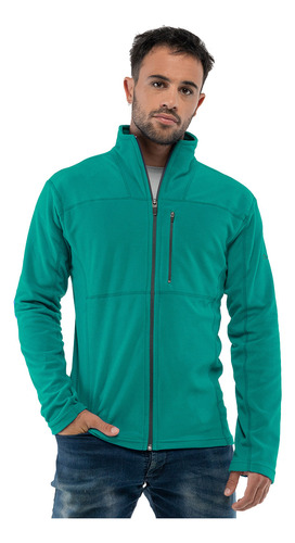 Campera Alaska Junin Micropolar Trekking Hombre 