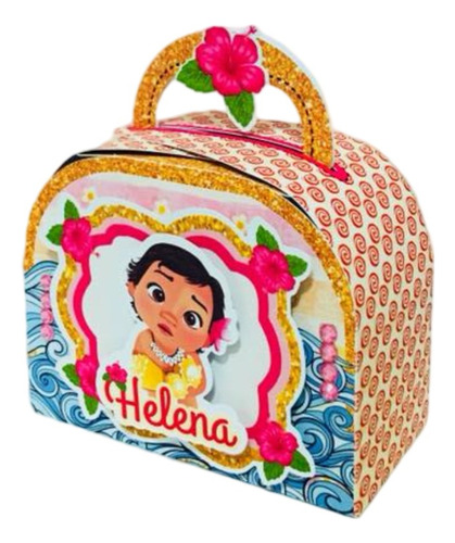 Cajitas Golosineras Moana Bebe Maleta