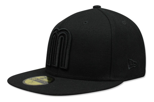 Gorra New Era 5950 Mlp 2018 México Black On Black