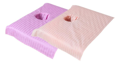 2 Fundas De De De Algodón Suave Para Spa, Cama De Belleza