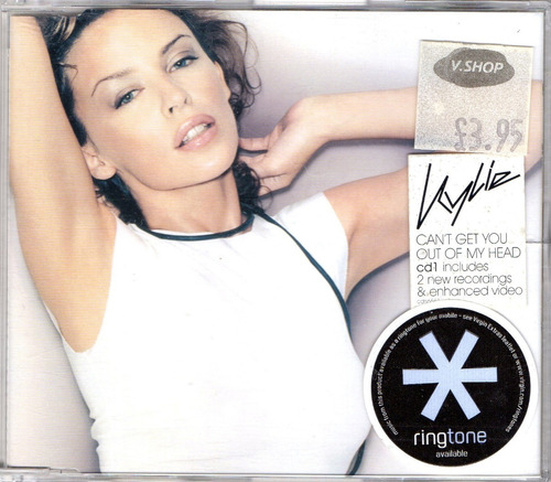 Kylie Minogue Cant`t Get You Out Of My Head Single Cd 4 Tr